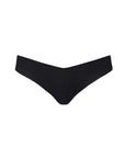 Commando classic solid thong in black