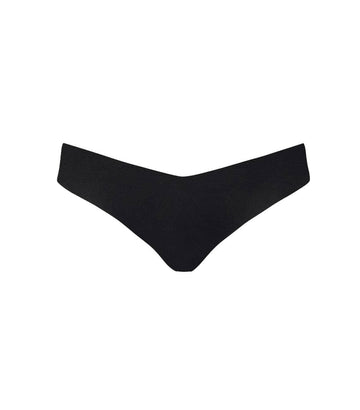 Commando classic solid thong in black