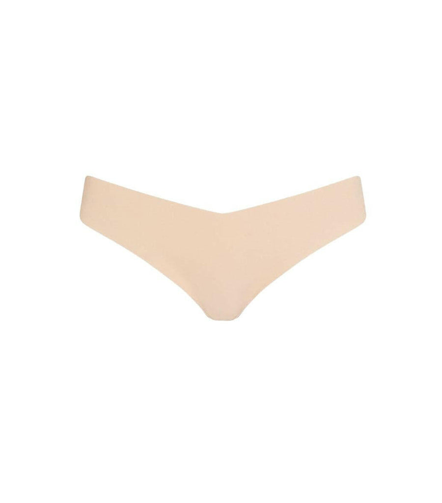 Commando classic solid thong in nude
