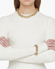 anine bing cecily top ivory on figure
