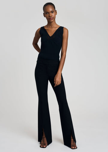 Maeve Front Slit Trousers.