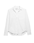 frank and eileen knit eileen button up top white