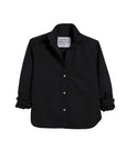 frank and eileen silvio woven button up black